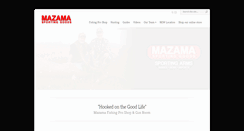 Desktop Screenshot of mazamasportinggoods.com